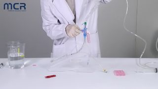 کاتتر ساکشن بسته Auto-flushing 72H