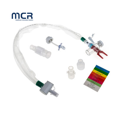 قیمت خوب Catéter de Succión Sistema Cerrado Closed System Suction Catheter 10Fr 12Fr 14Fr 16Fr ISO03485/FDA Certified آنلاین