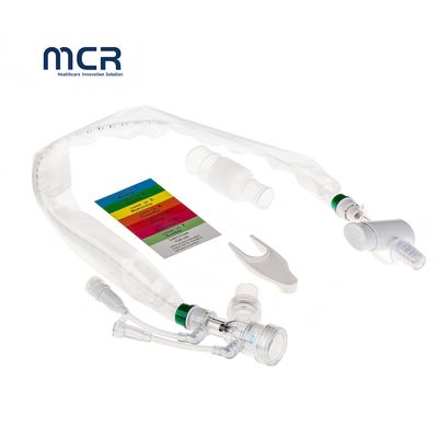 قیمت خوب 24H Closed Suction Catheter with Double Swivel Connectors PU Protective Sleeve for Continuous Breathing آنلاین