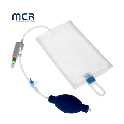 قیمت خوب 1000ml/ 500ml کیسه تزریق فشار IV مایعات با گج و پمپ آنلاین