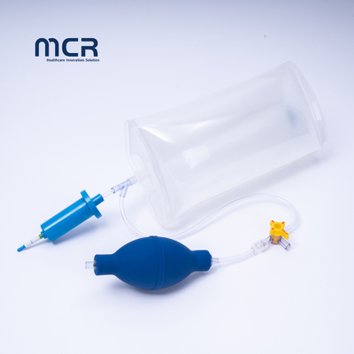 کیسه تزریق فشار مواد MCR TPU با شیر روشن و خاموش