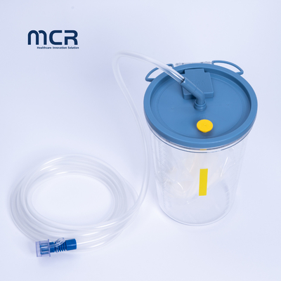 قیمت خوب 2.5L کیسه خطی و کانستر قابل استفاده مجدد برای مکش پزشکی برای استفاده با مکش بسته آنلاین