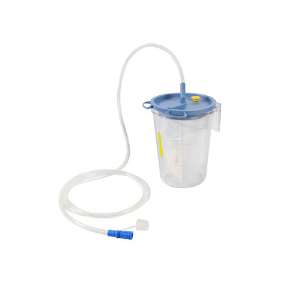 قیمت خوب یکبار مصرف 1500ml/2500ml ساک و کانستر با PVC درجه پزشکی برای جمع آوری زباله و جلوگیری از جریان عقب آنلاین