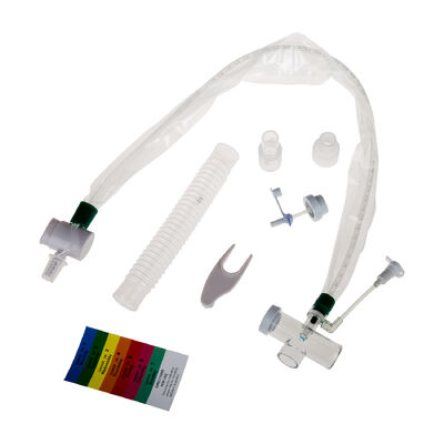 قیمت خوب سیستم مکش بسته T-piece Tube Tracheostomy Endotracheal Tube 24H با پورت MDI آنلاین
