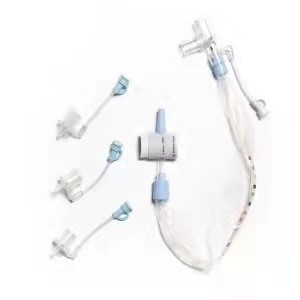 قیمت خوب سیستم بسته PVC کاتتر مکش نوع کودک اندازه 8fr حلقه های کد رنگ با کانکتور MDI آنلاین