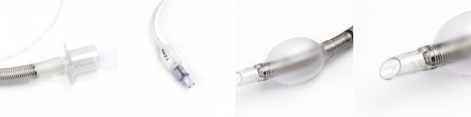 لوله ی Endotracheal تقویت شده ET Tube PVC ETT تجهیزات پزشکی 1