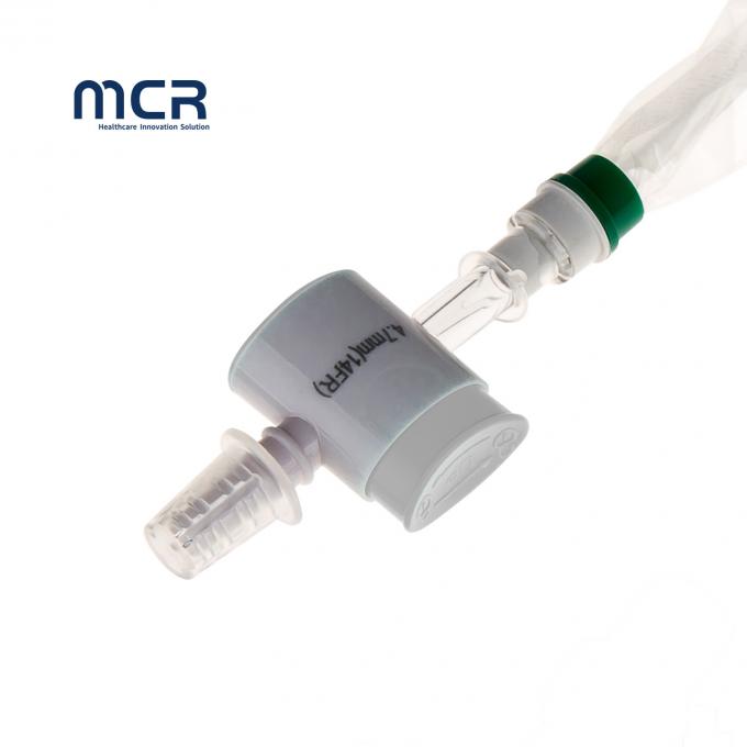 کاتتر مکش PVC ضدعفونی یکبار مصرف تایید شده توسط ISO&FDA بسته شده است 0
